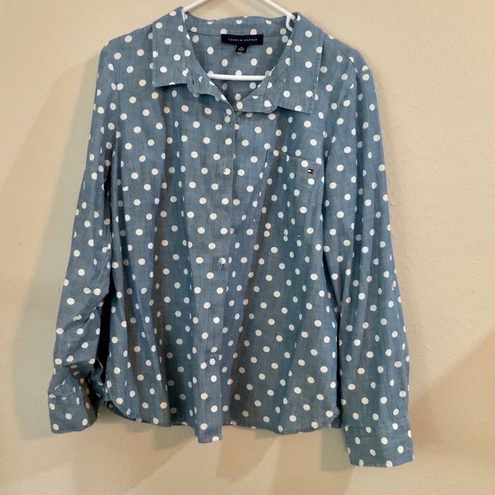 Polka-dot Tommy Hilfiger Button up Shirt